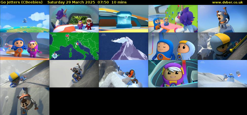 Go Jetters (CBeebies) Saturday 29 March 2025 07:50 - 08:00