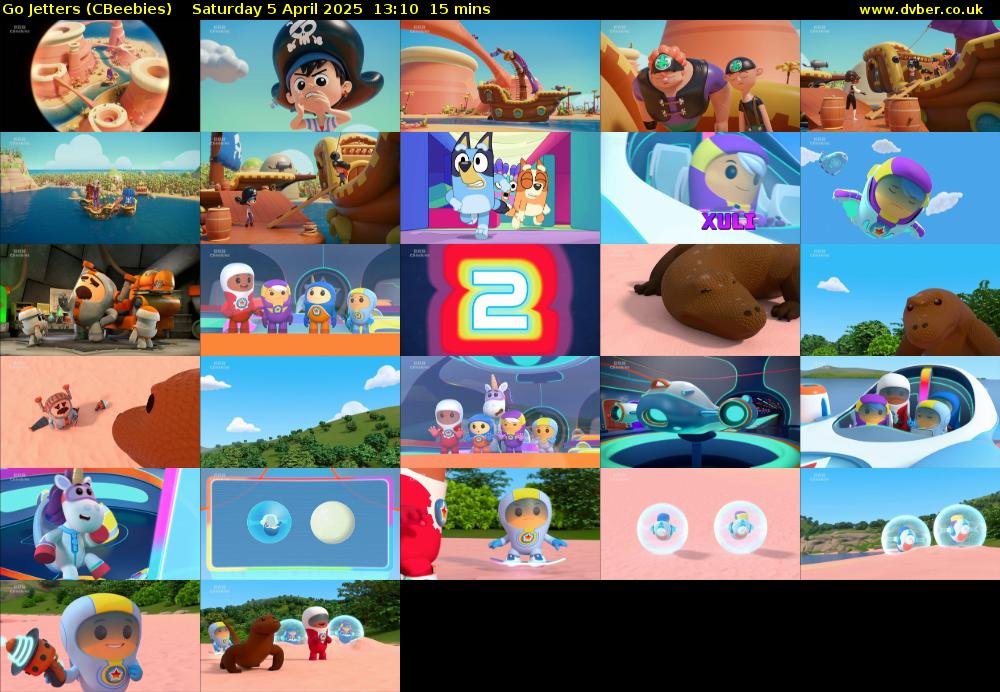 Go Jetters (CBeebies) Saturday 5 April 2025 13:10 - 13:25