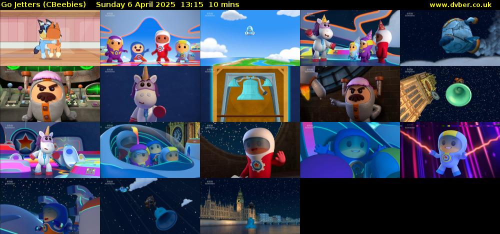 Go Jetters (CBeebies) Sunday 6 April 2025 13:15 - 13:25