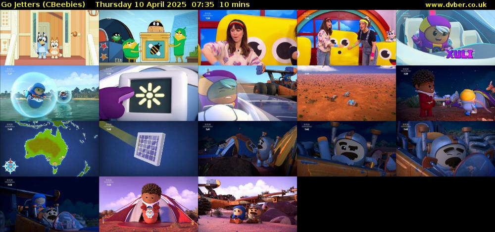 Go Jetters (CBeebies) Thursday 10 April 2025 07:35 - 07:45