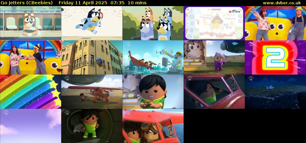 Go Jetters (CBeebies) Friday 11 April 2025 07:35 - 07:45