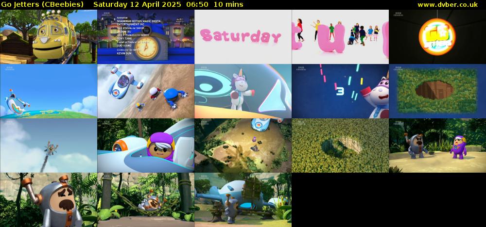 Go Jetters (CBeebies) Saturday 12 April 2025 06:50 - 07:00