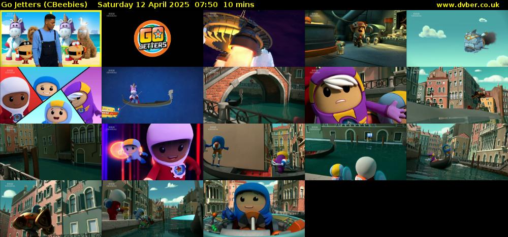 Go Jetters (CBeebies) Saturday 12 April 2025 07:50 - 08:00
