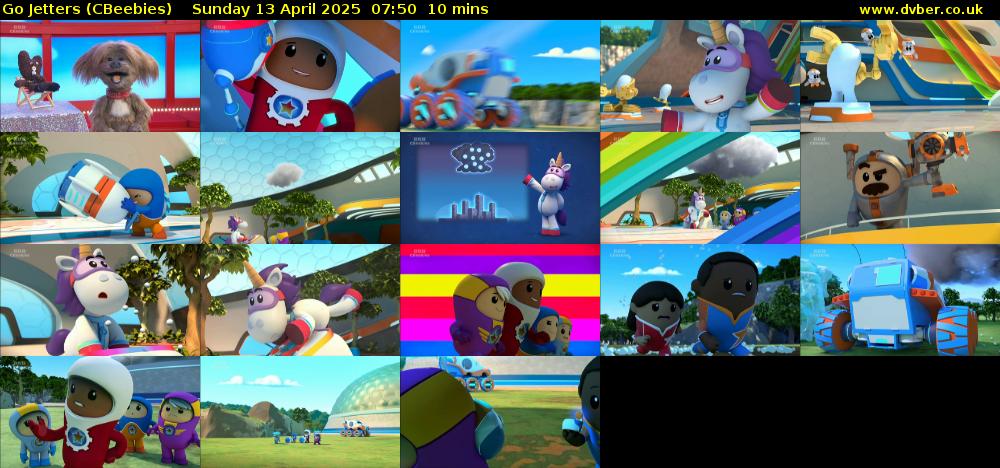 Go Jetters (CBeebies) Sunday 13 April 2025 07:50 - 08:00