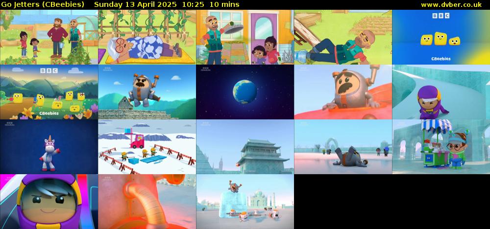 Go Jetters (CBeebies) Sunday 13 April 2025 10:25 - 10:35