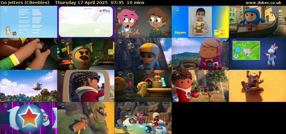 Go Jetters (CBeebies) Thursday 17 April 2025 07:35 - 07:45