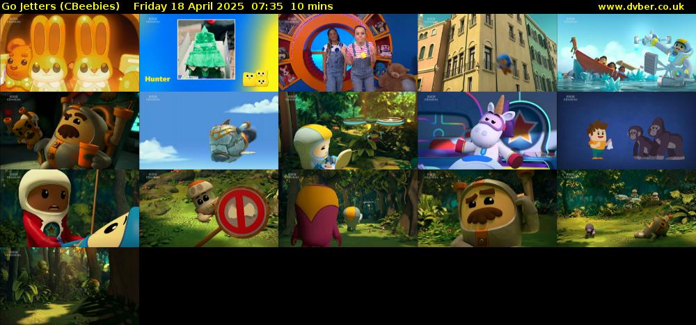 Go Jetters (CBeebies) Friday 18 April 2025 07:35 - 07:45