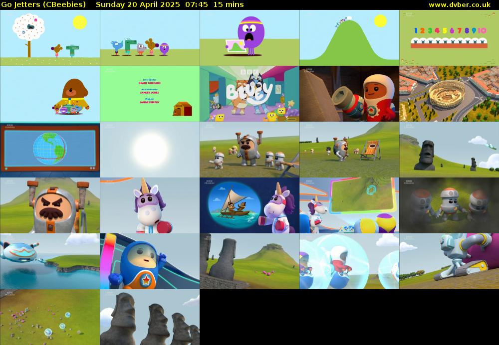 Go Jetters (CBeebies) Sunday 20 April 2025 07:45 - 08:00