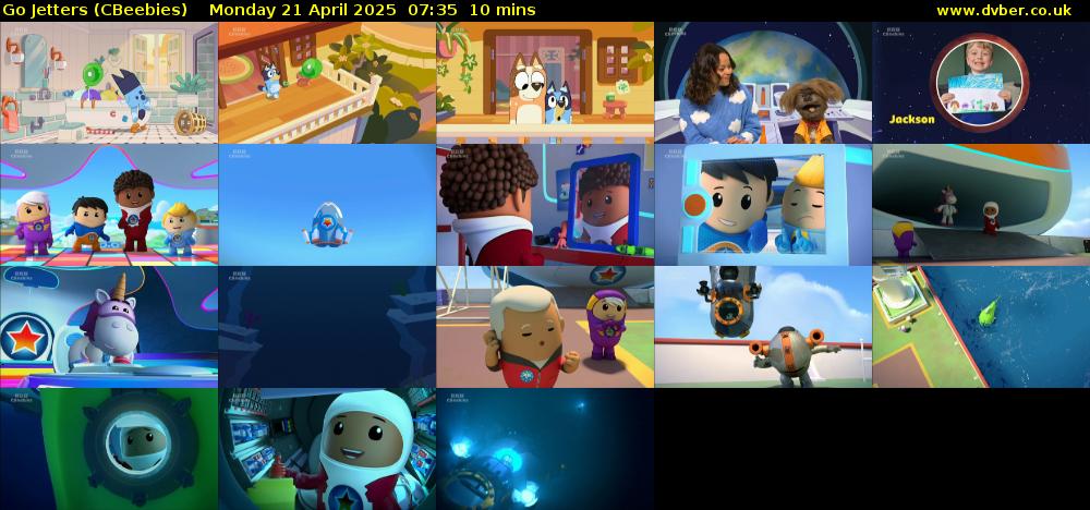 Go Jetters (CBeebies) Monday 21 April 2025 07:35 - 07:45