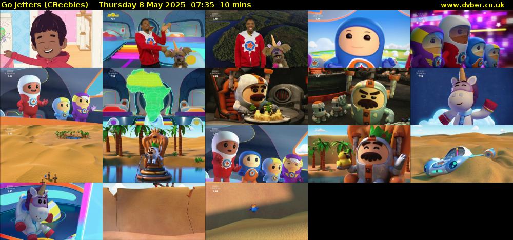 Go Jetters (CBeebies) Thursday 8 May 2025 07:35 - 07:45