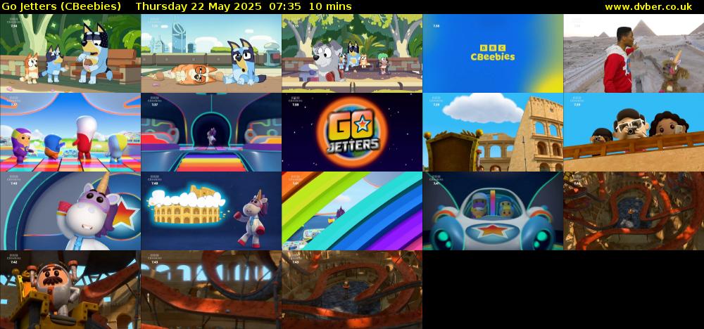 Go Jetters (CBeebies) Thursday 22 May 2025 07:35 - 07:45