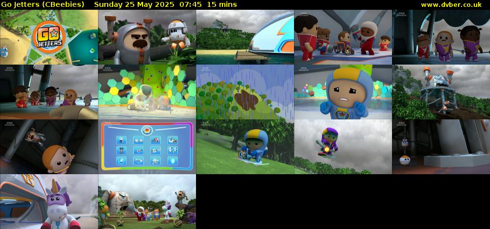 Go Jetters (CBeebies) Sunday 25 May 2025 07:45 - 08:00