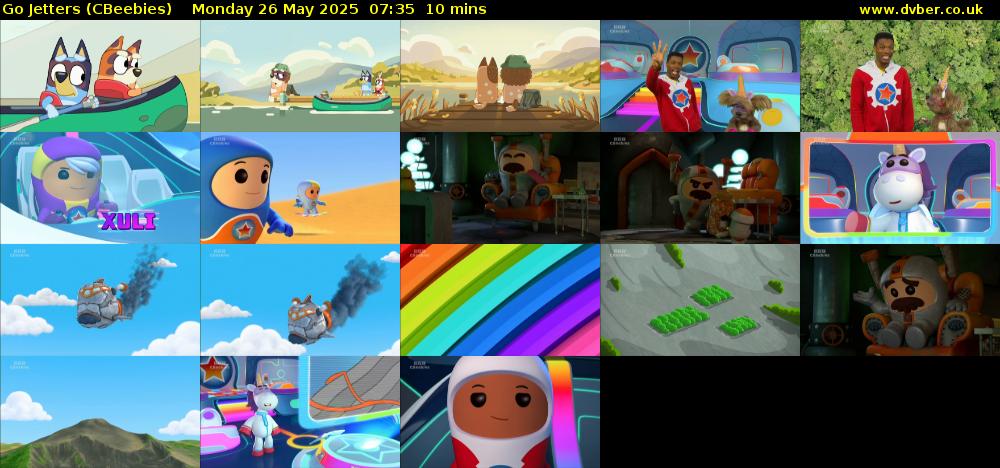Go Jetters (CBeebies) Monday 26 May 2025 07:35 - 07:45