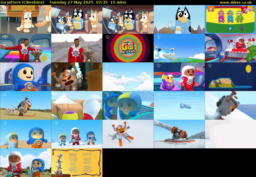Go Jetters (CBeebies) Tuesday 27 May 2025 07:35 - 07:50