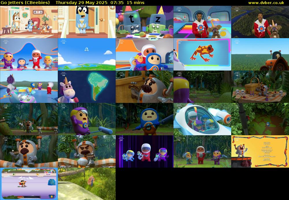 Go Jetters (CBeebies) Thursday 29 May 2025 07:35 - 07:50