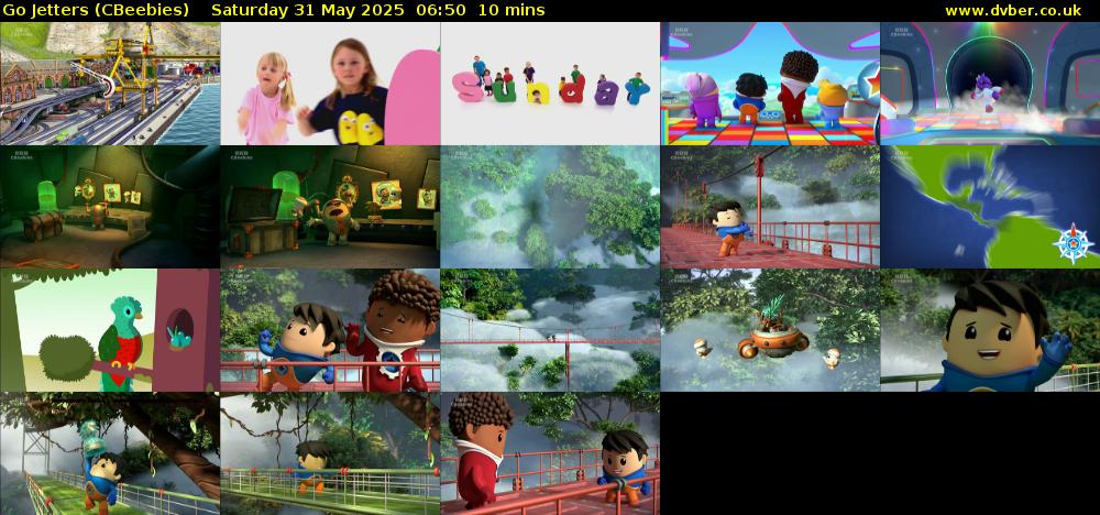 Go Jetters (CBeebies) Saturday 31 May 2025 06:50 - 07:00