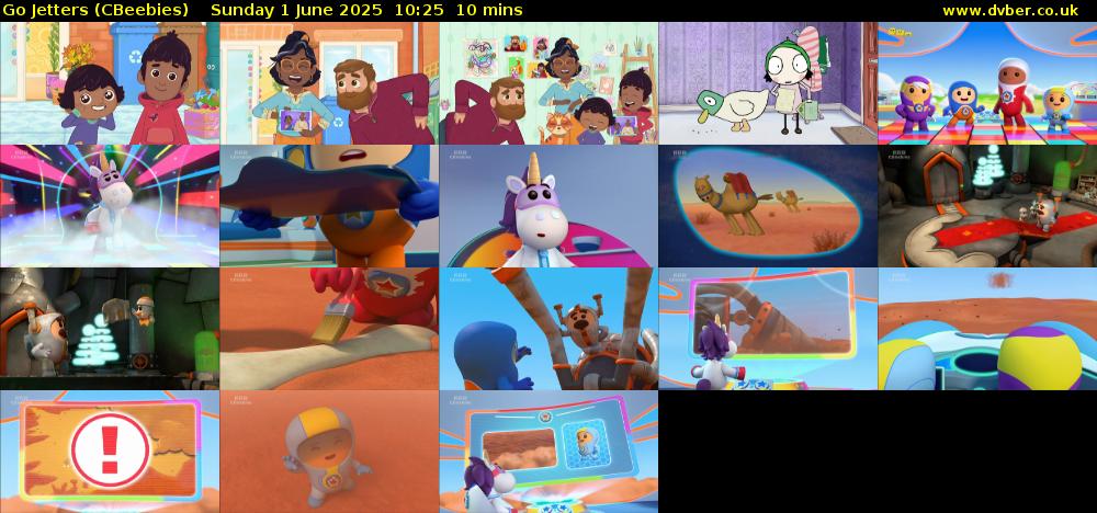 Go Jetters (CBeebies) Sunday 1 June 2025 10:25 - 10:35