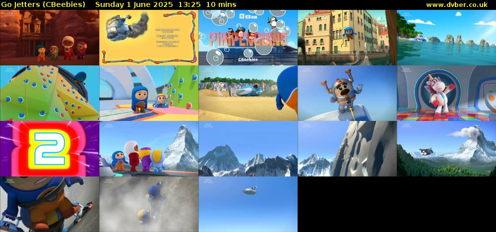 Go Jetters (CBeebies) Sunday 1 June 2025 13:25 - 13:35