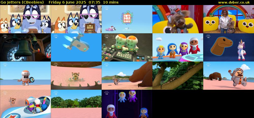 Go Jetters (CBeebies) Friday 6 June 2025 07:35 - 07:45