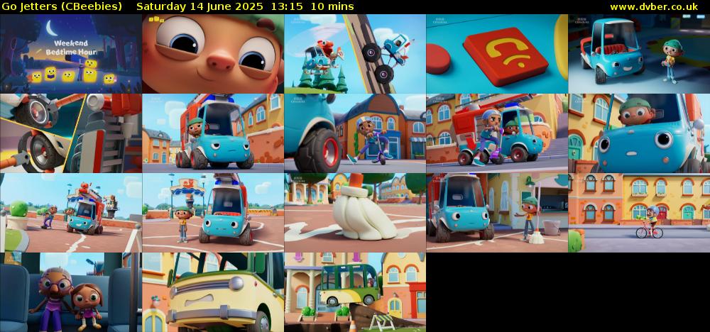 Go Jetters (CBeebies) Saturday 14 June 2025 13:15 - 13:25