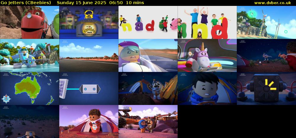 Go Jetters (CBeebies) Sunday 15 June 2025 06:50 - 07:00