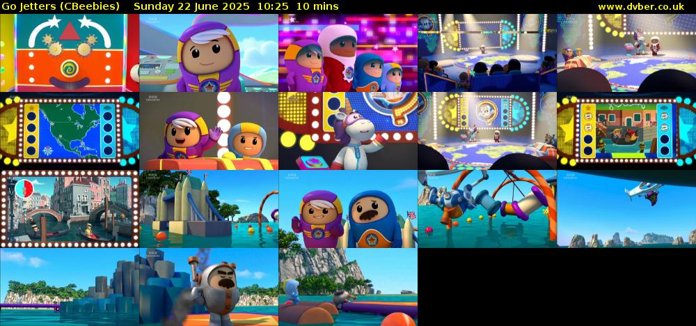 Go Jetters (CBeebies) Sunday 22 June 2025 10:25 - 10:35