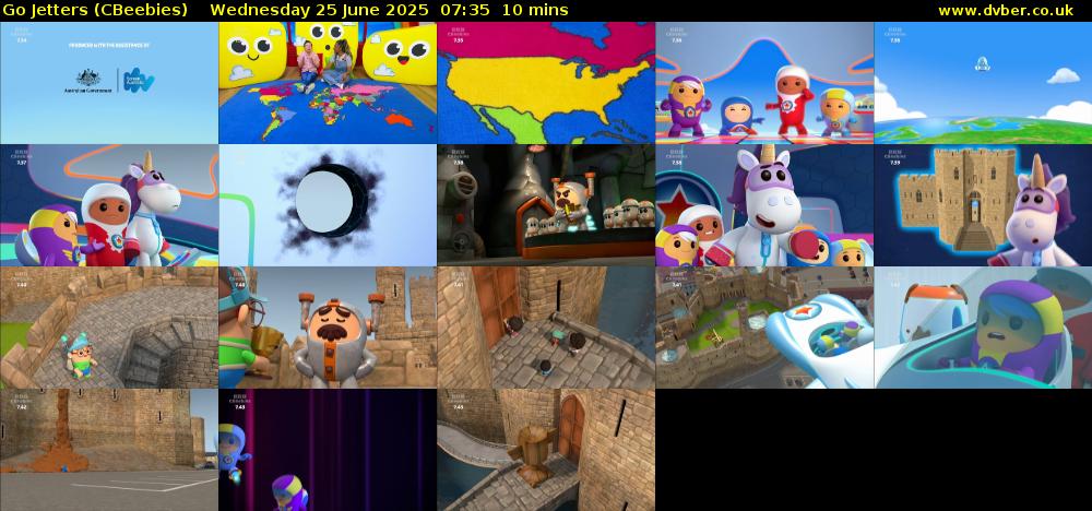 Go Jetters (CBeebies) Wednesday 25 June 2025 07:35 - 07:45