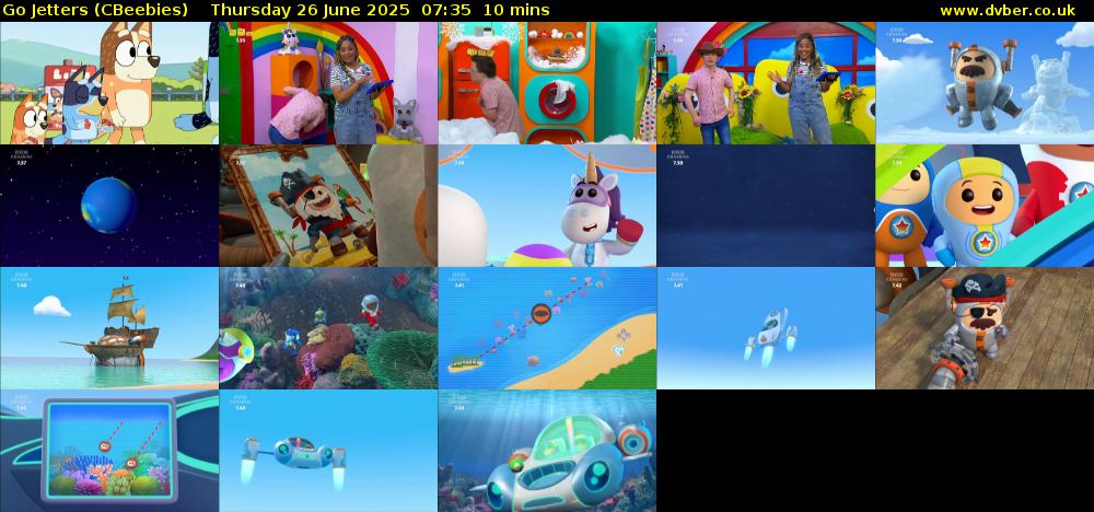 Go Jetters (CBeebies) Thursday 26 June 2025 07:35 - 07:45