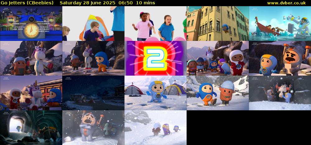 Go Jetters (CBeebies) Saturday 28 June 2025 06:50 - 07:00