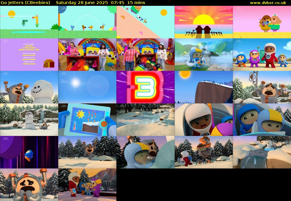 Go Jetters (CBeebies) Saturday 28 June 2025 07:45 - 08:00