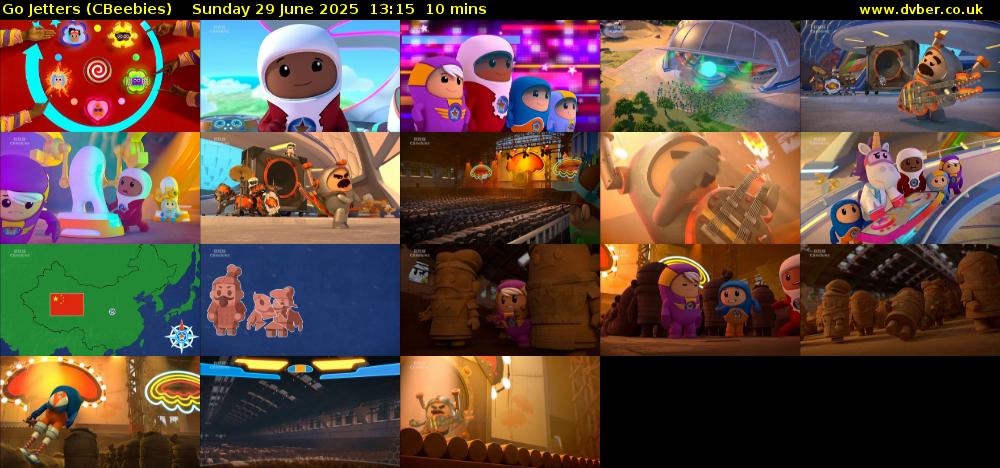 Go Jetters (CBeebies) Sunday 29 June 2025 13:15 - 13:25