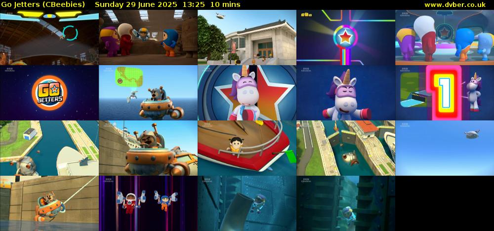 Go Jetters (CBeebies) Sunday 29 June 2025 13:25 - 13:35