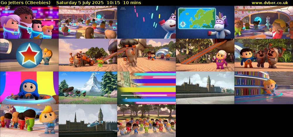 Go Jetters (CBeebies) Saturday 5 July 2025 10:15 - 10:25
