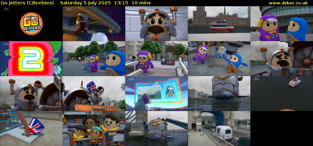 Go Jetters (CBeebies) Saturday 5 July 2025 13:15 - 13:25