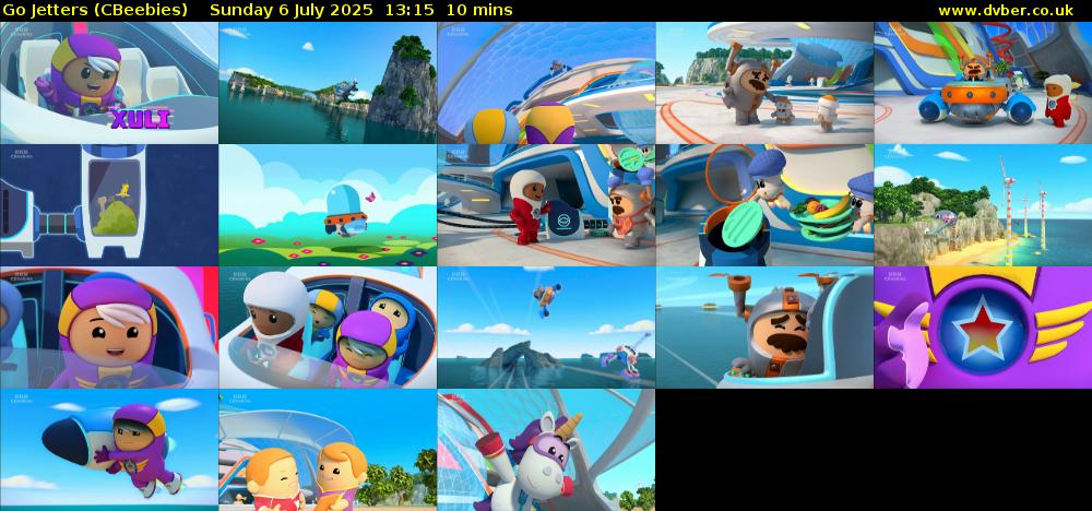 Go Jetters (CBeebies) Sunday 6 July 2025 13:15 - 13:25