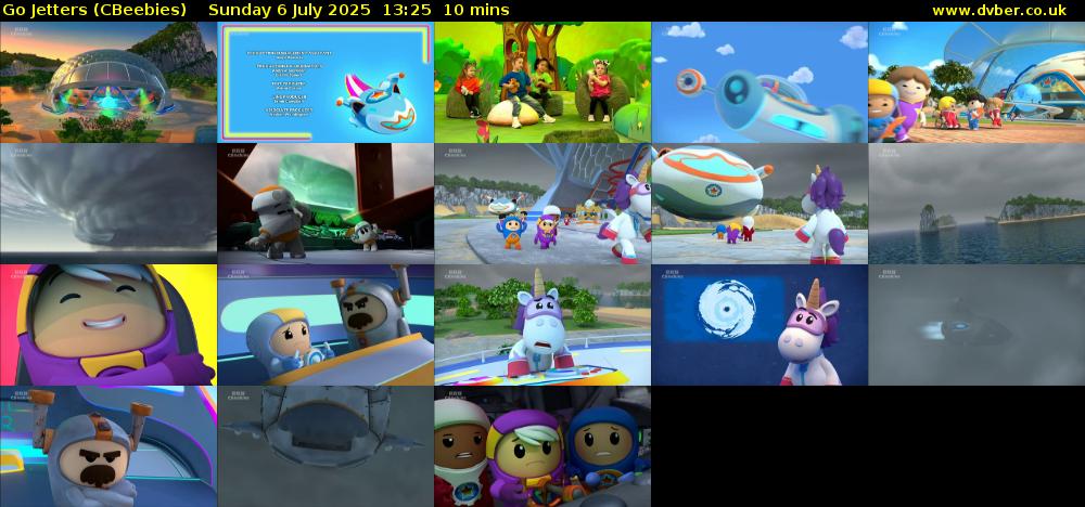 Go Jetters (CBeebies) Sunday 6 July 2025 13:25 - 13:35
