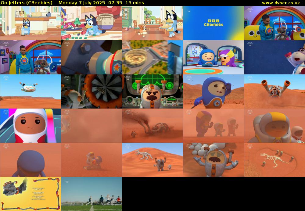 Go Jetters (CBeebies) Monday 7 July 2025 07:35 - 07:50