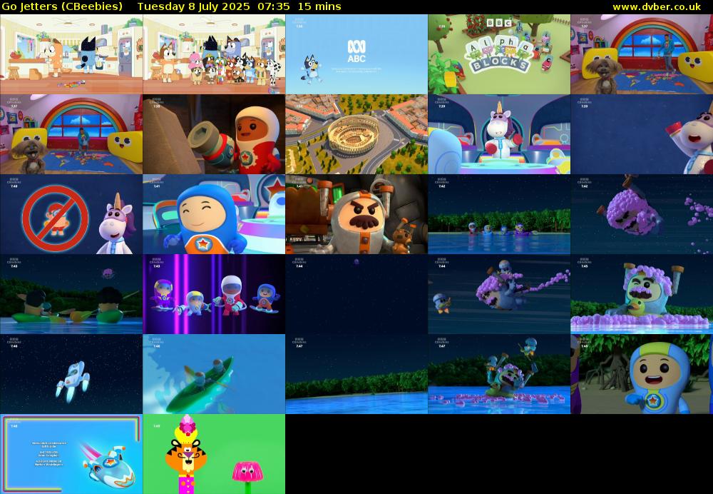 Go Jetters (CBeebies) Tuesday 8 July 2025 07:35 - 07:50