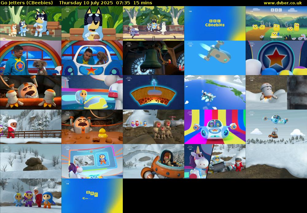 Go Jetters (CBeebies) Thursday 10 July 2025 07:35 - 07:50