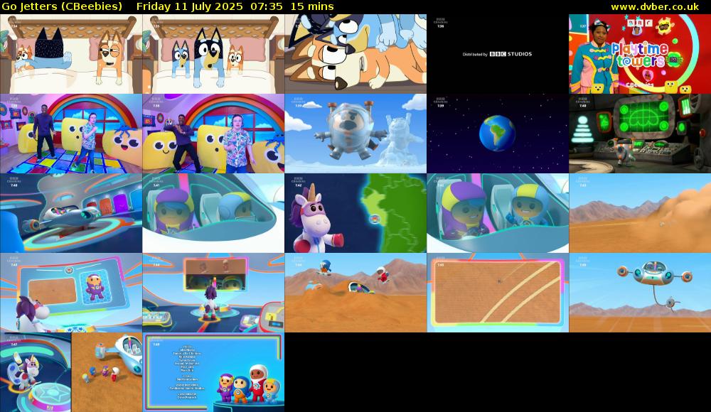 Go Jetters (CBeebies) Friday 11 July 2025 07:35 - 07:50