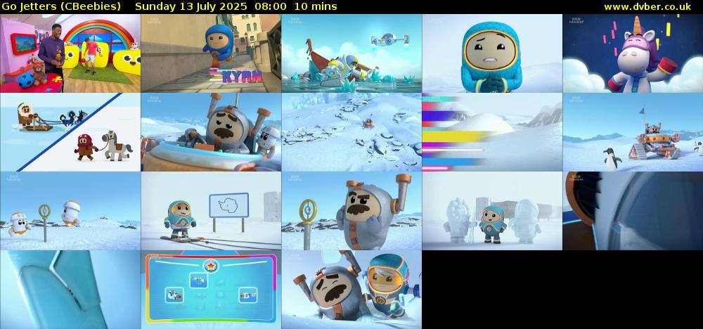 Go Jetters (CBeebies) Sunday 13 July 2025 08:00 - 08:10