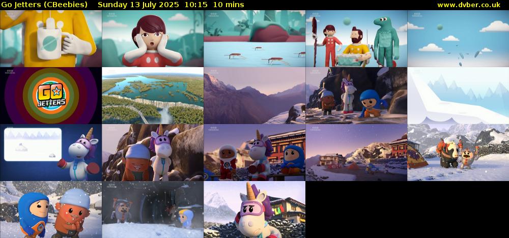Go Jetters (CBeebies) Sunday 13 July 2025 10:15 - 10:25