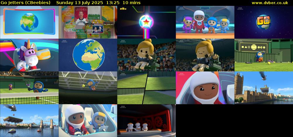 Go Jetters (CBeebies) Sunday 13 July 2025 13:25 - 13:35