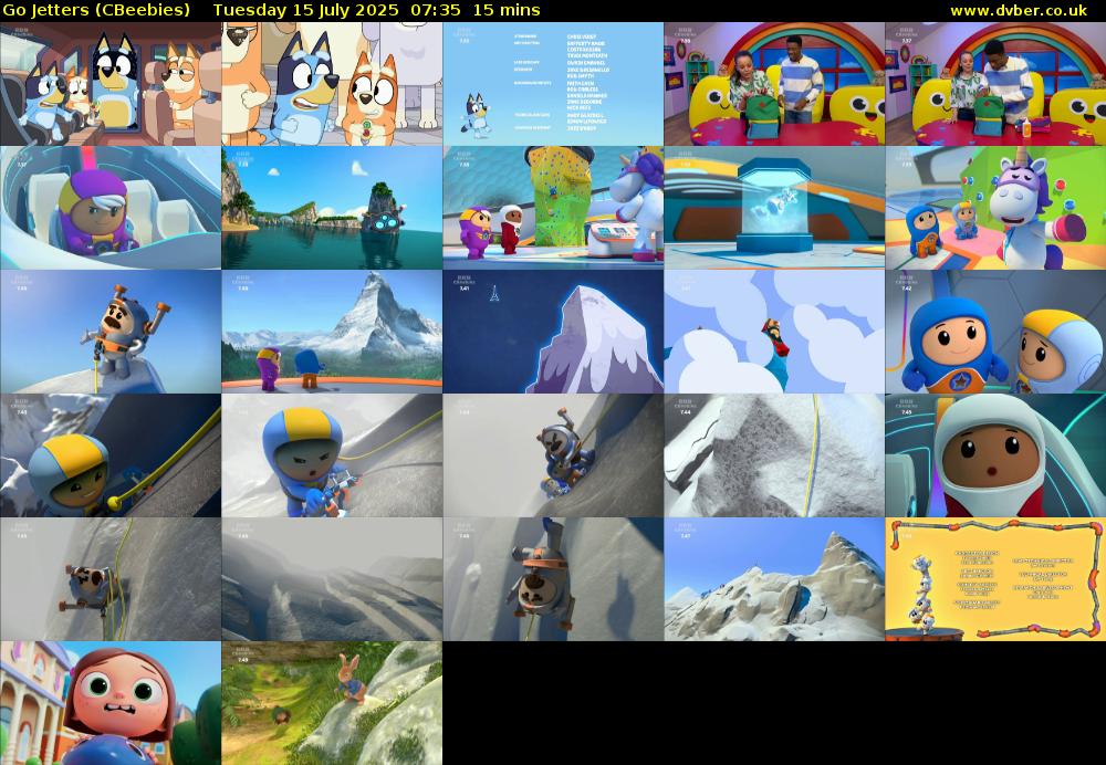 Go Jetters (CBeebies) Tuesday 15 July 2025 07:35 - 07:50