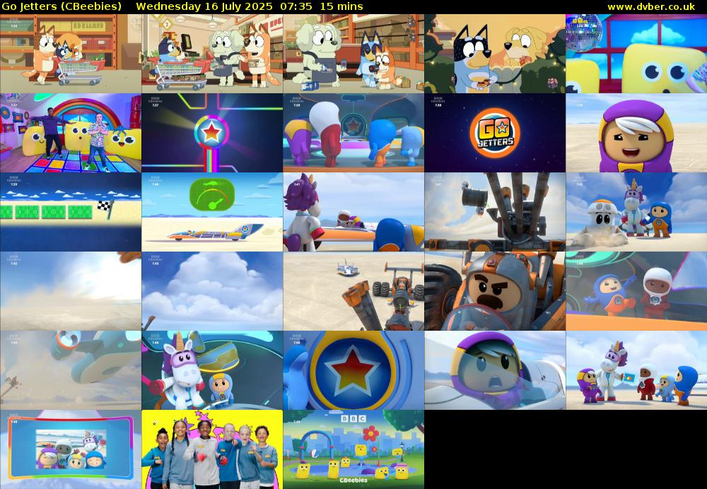 Go Jetters (CBeebies) Wednesday 16 July 2025 07:35 - 07:50