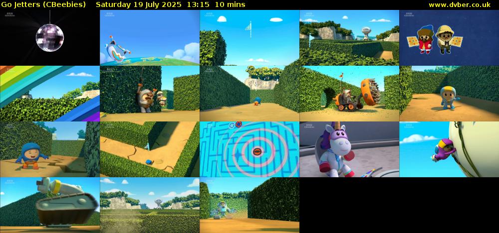 Go Jetters (CBeebies) Saturday 19 July 2025 13:15 - 13:25