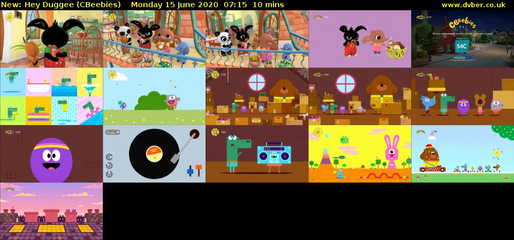 Hey Duggee (CBeebies) Monday 15 June 2020 07:15 - 07:25