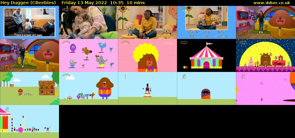 Hey Duggee (CBeebies) Friday 13 May 2022 10:35 - 10:45
