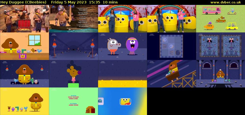 Hey Duggee (CBeebies) Friday 5 May 2023 15:35 - 15:45