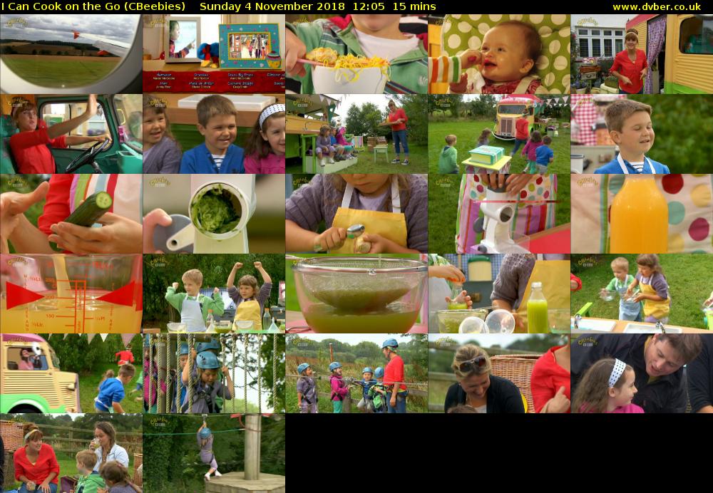 I can cook on the go cbeebies 2018 11 04 1205